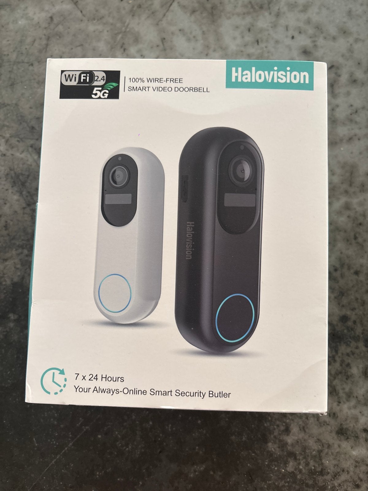 Halovision Draadloze Smart Video Deurbel *zonder abonnement*, Ophalen of Verzenden, Nieuw, Buitencamera