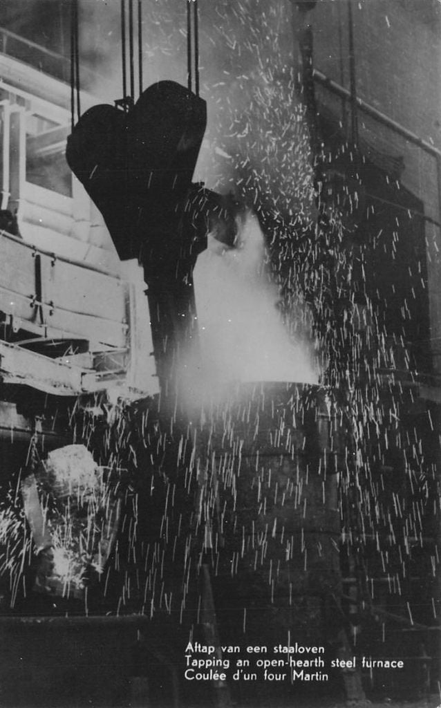 702-261-017 Hoogovens En Staalfabrieken Ijmuiden, Verzamelen, Verzenden, Voor 1920, Noord-Holland
