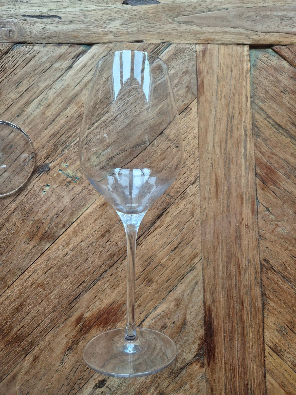 Stölzle Lausitz wijnglazen - Set van 2, Ophalen of Verzenden, Zo goed als nieuw, Transparant, Glas