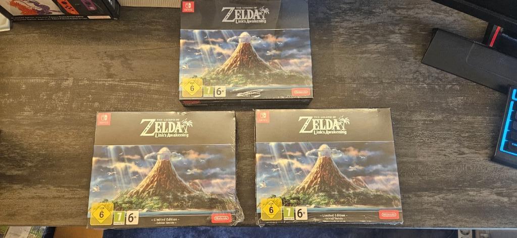 Zelda Link's Awakening Limited Edition-Switch - NIEUW/SEALED, Spelcomputers en Games, Games | Nintendo Switch, Nieuw, Avontuur en Actie