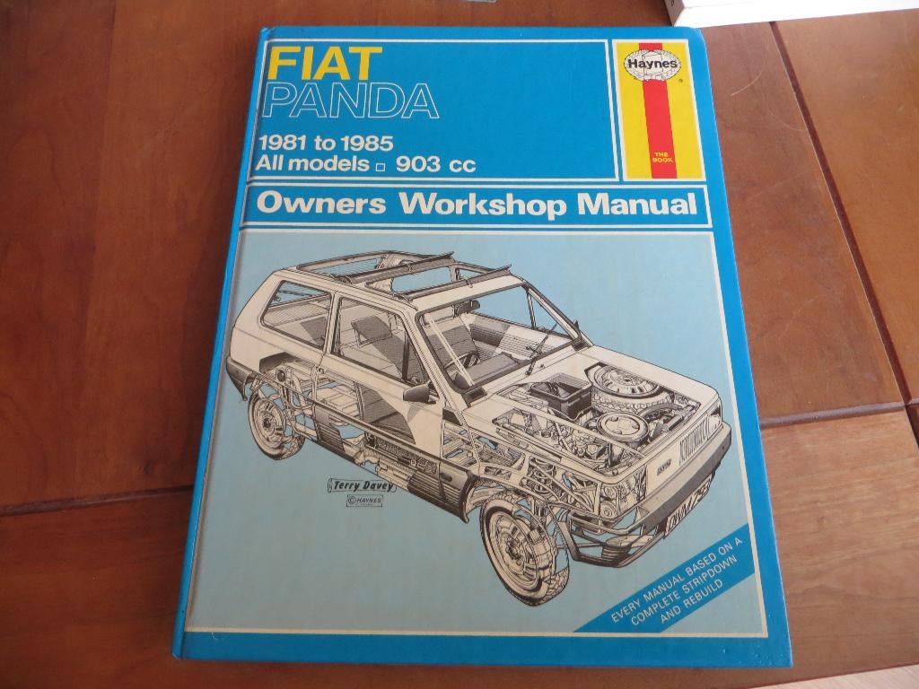Haynes workshop manual vraagbaak Fiat Panda 45 1981-1985, Auto diversen, Handleidingen en Instructieboekjes, Ophalen of Verzenden