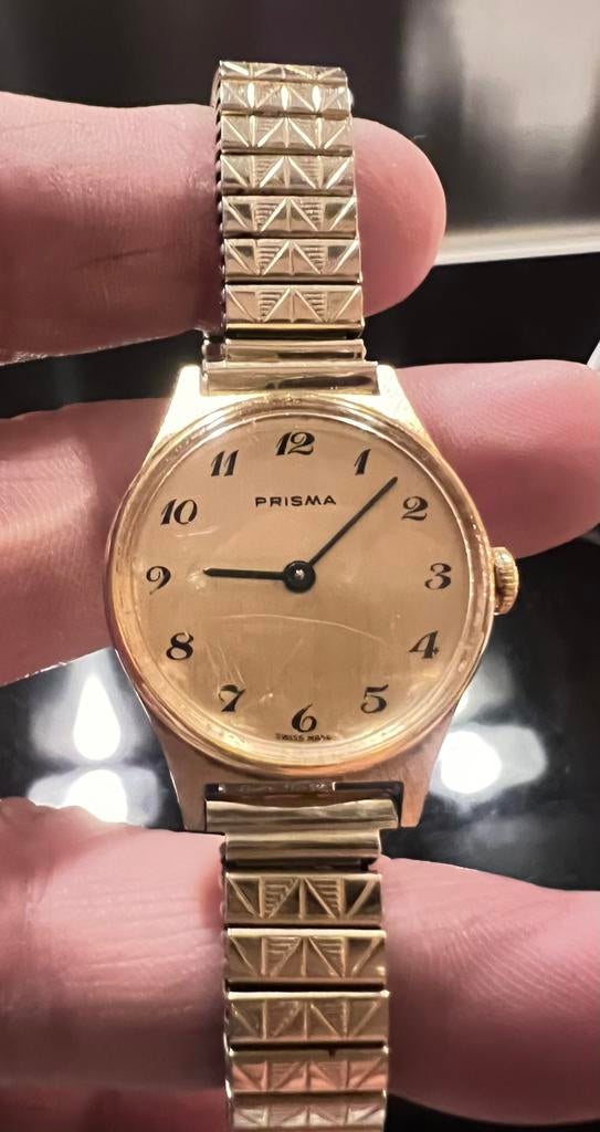 Prisma Dames horloge Mate in germany Americ, Overige merken, Polshorloge, Ophalen of Verzenden, Zo goed als nieuw