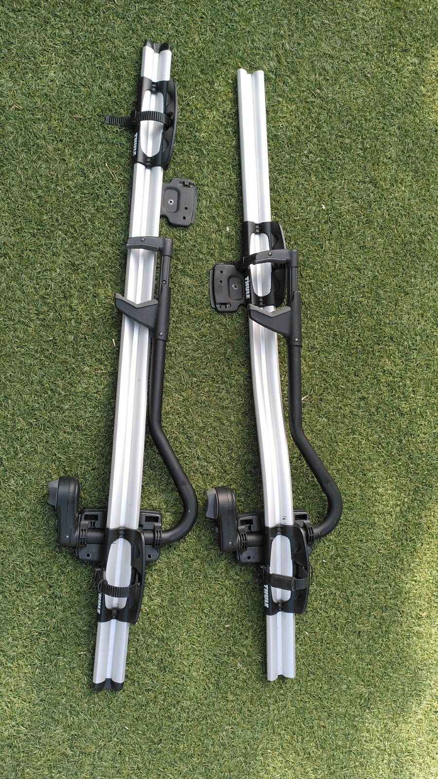 2 Thule dak fietsendragers, Auto diversen, Ophalen, Gebruikt, Dakdrager