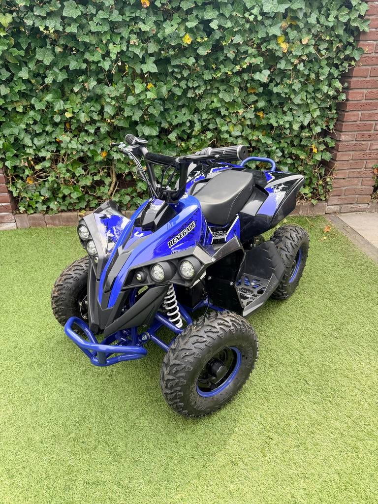 Ultra elektrische quad 48v 1000w blauw, Ophalen, Zo goed als nieuw