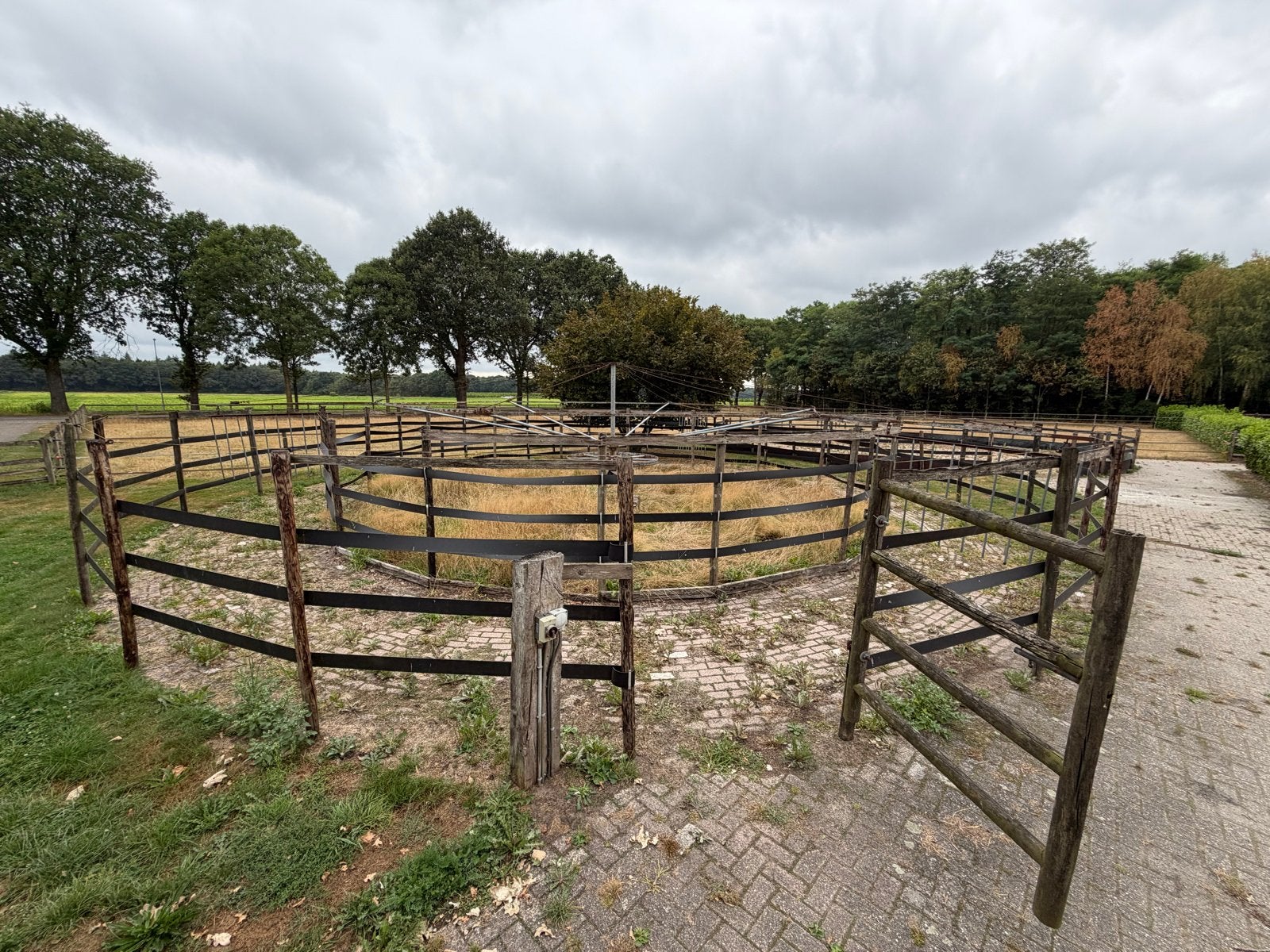 Stapmolen - trainingsmolen - 15m - 3 paarden, Ophalen, Gebruikt
