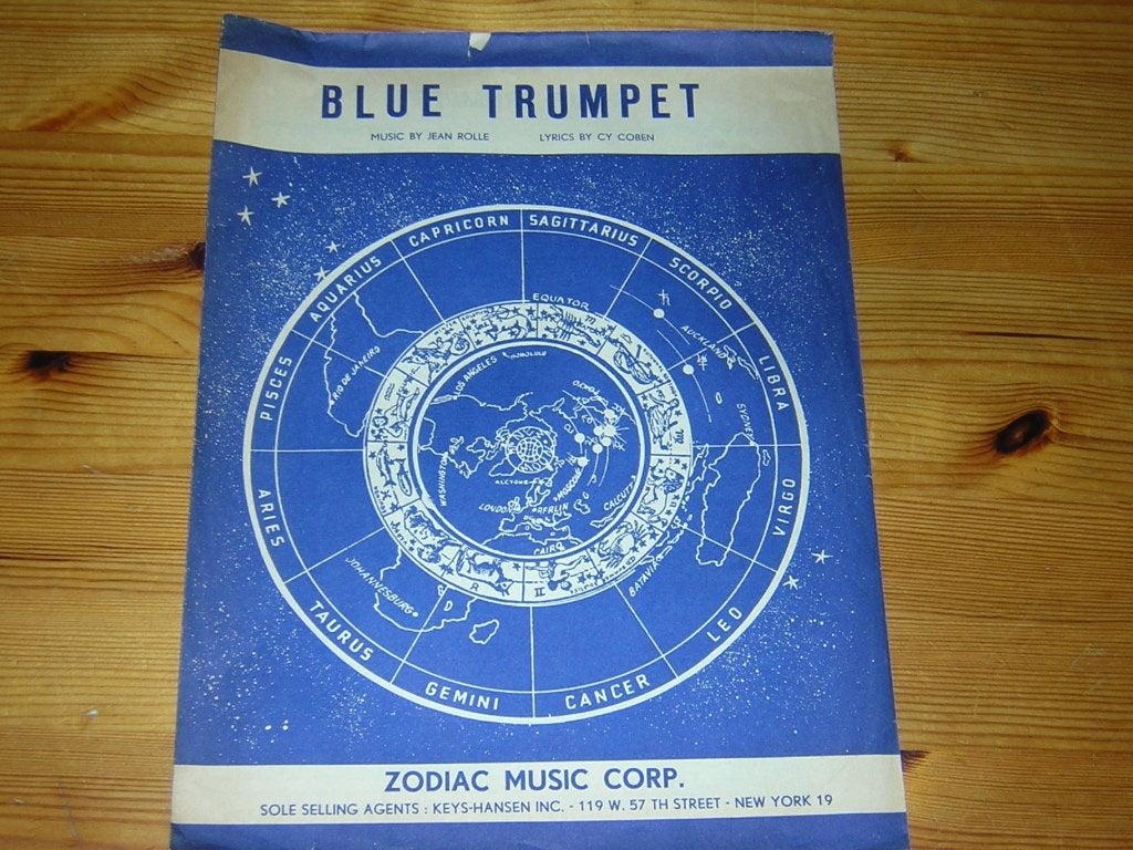 Blue trumpet - jean rolle, Gebruikt, Gitaar, Ophalen of Verzenden, Artiest of Componist