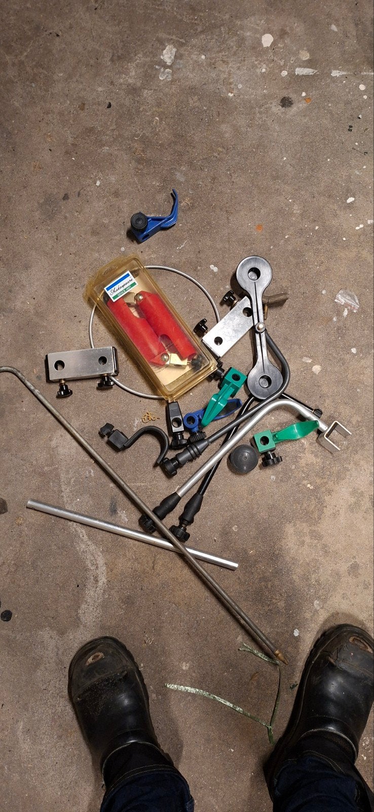 Diverse onderdelen voor visplateau aanbouw, Ophalen, Gebruikt, Overige typen