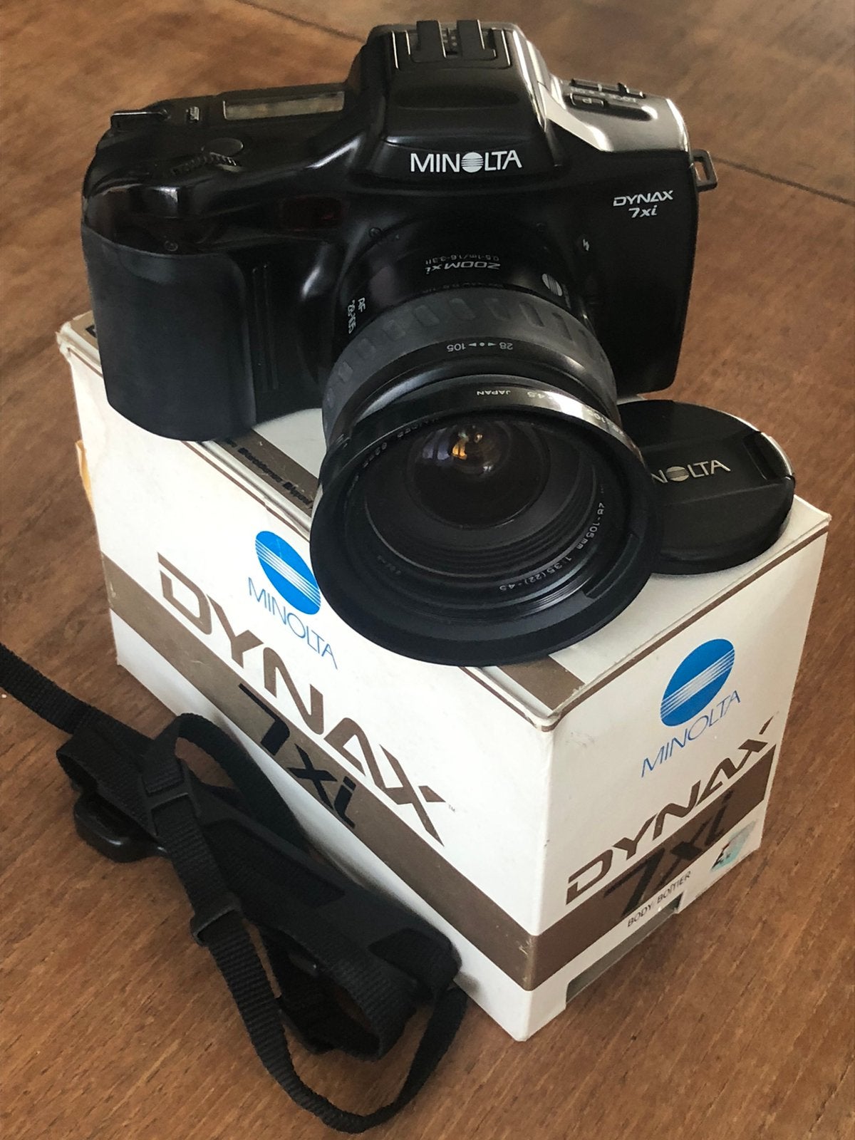 Minolta Dynax 7xi analoge camera, Ophalen of Verzenden, Gebruikt, Spiegelreflex, Minolta