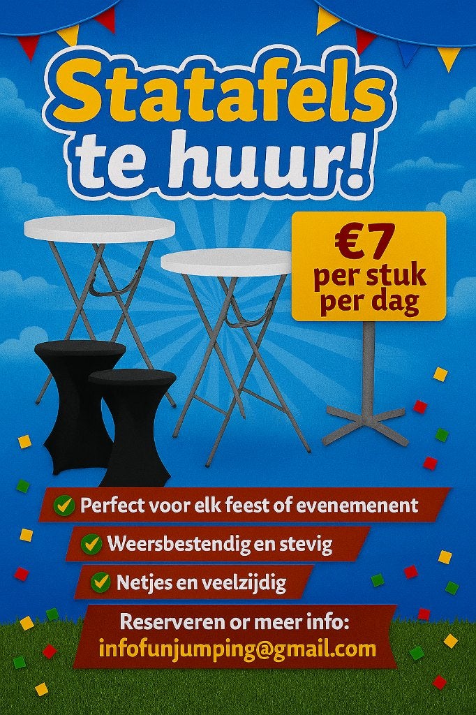 verhuur, Ophalen of Verzenden, Nieuw, Overige