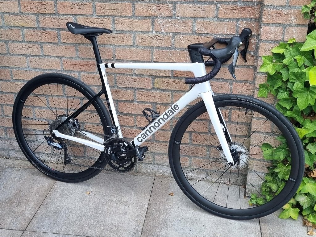 Cannondale (was €6000) Supersix Evo Mt 54 Ultegra Powermeter, Carbon, Zo goed als nieuw, Meer dan 20 versnellingen, Schijfrem