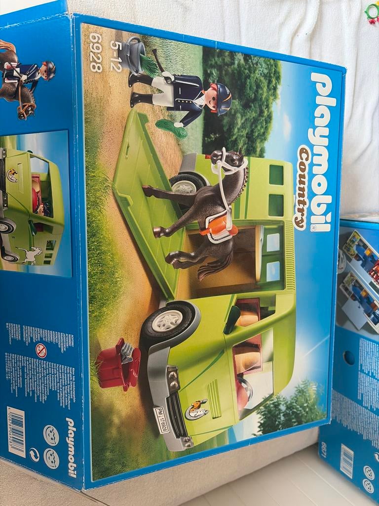 Playmobil Country Paardenvrachtwagen 6928, Ophalen of Verzenden, Zo goed als nieuw, Complete set