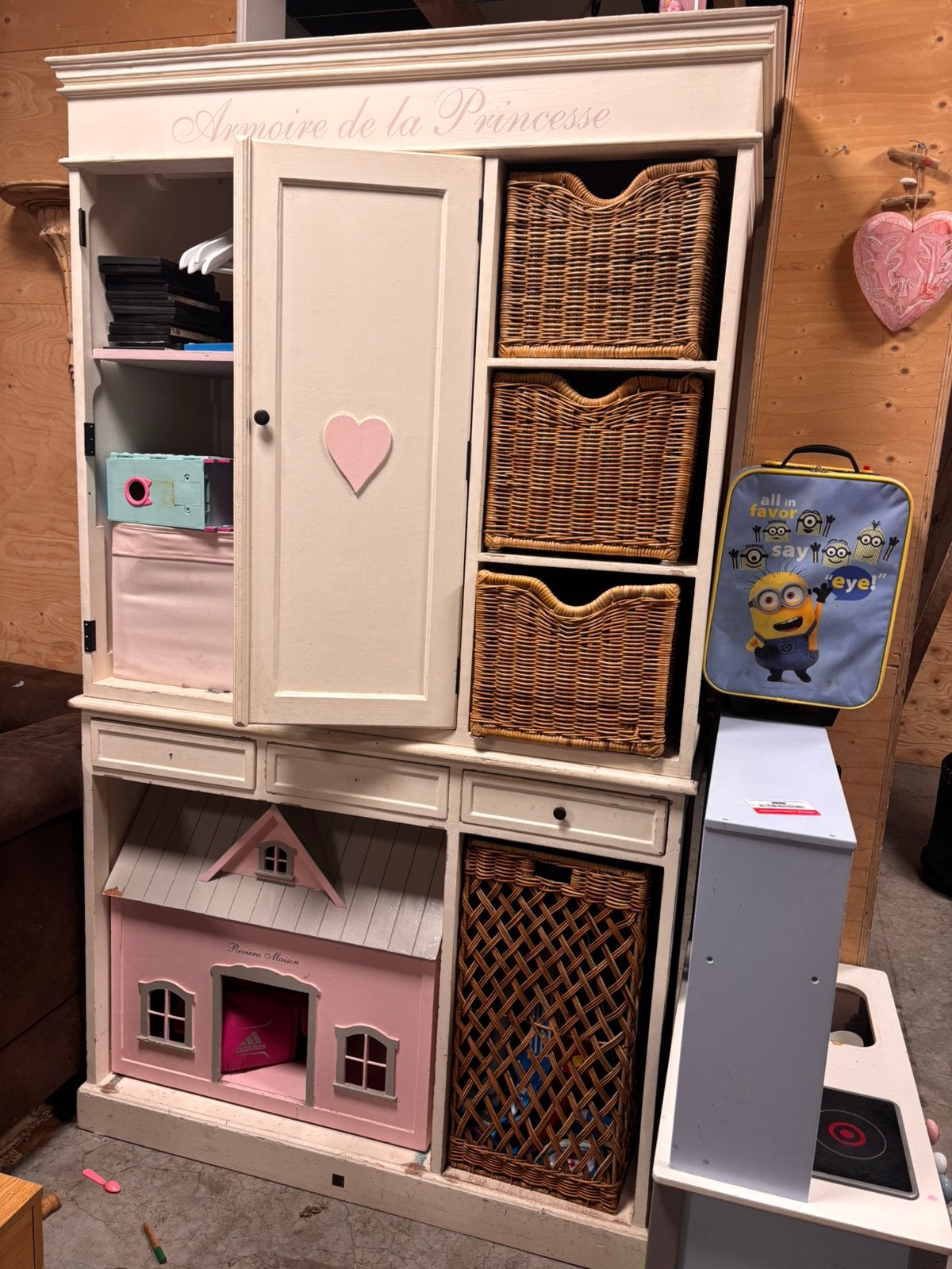 Riviera maison kinderkamer kast- armoire de la princessa, Ophalen, Zo goed als nieuw