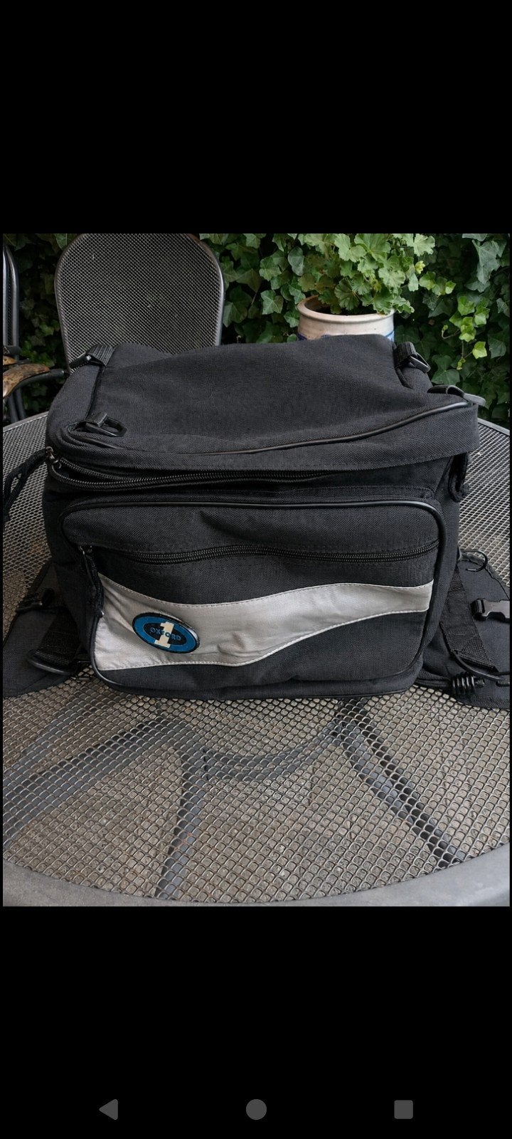 Zadeltas tailpack Oxford, Ophalen