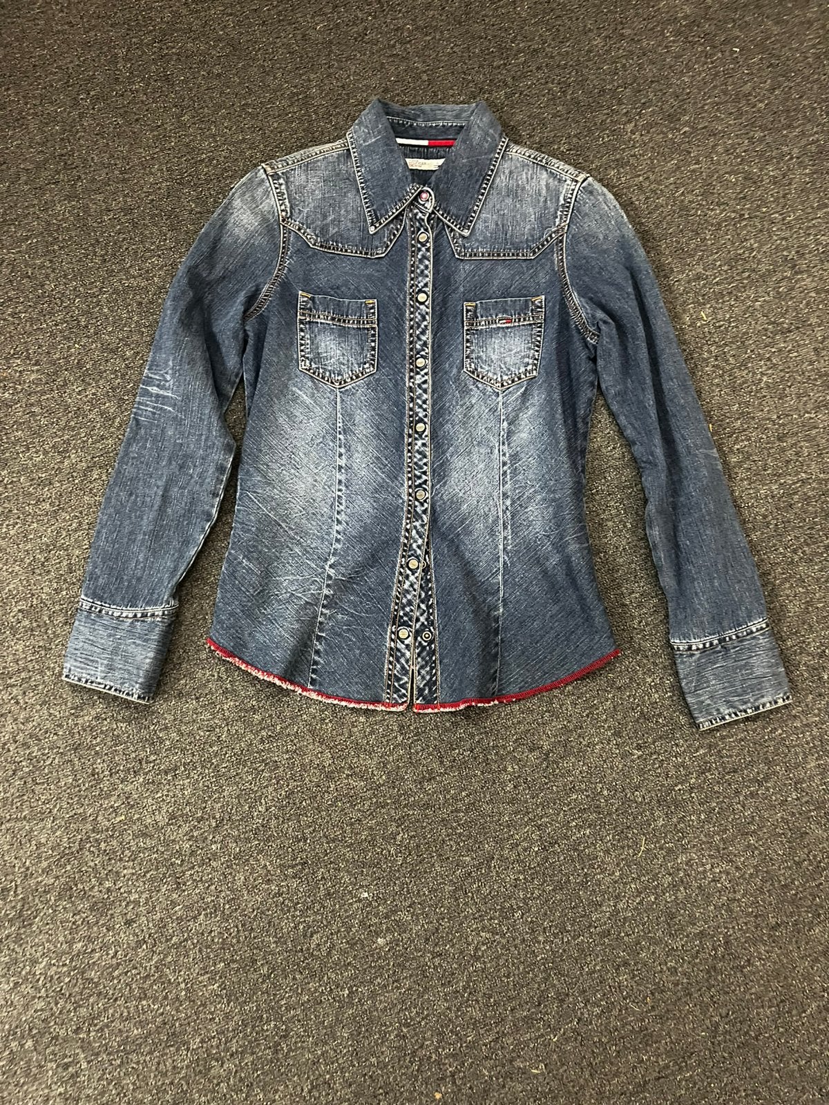 4 x Blouses van Tommy Hilfiger maat s, Kleding | Dames, Ophalen of Verzenden, Nieuw, Maat 38/40 (M), Blauw