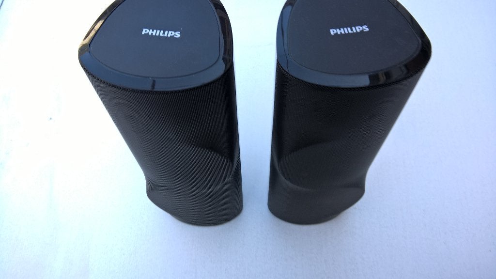 TE koop aangeboden mooi phillips boxen doe gepast bod., Philips, Gebruikt, Ophalen of Verzenden, 60 tot 120 watt