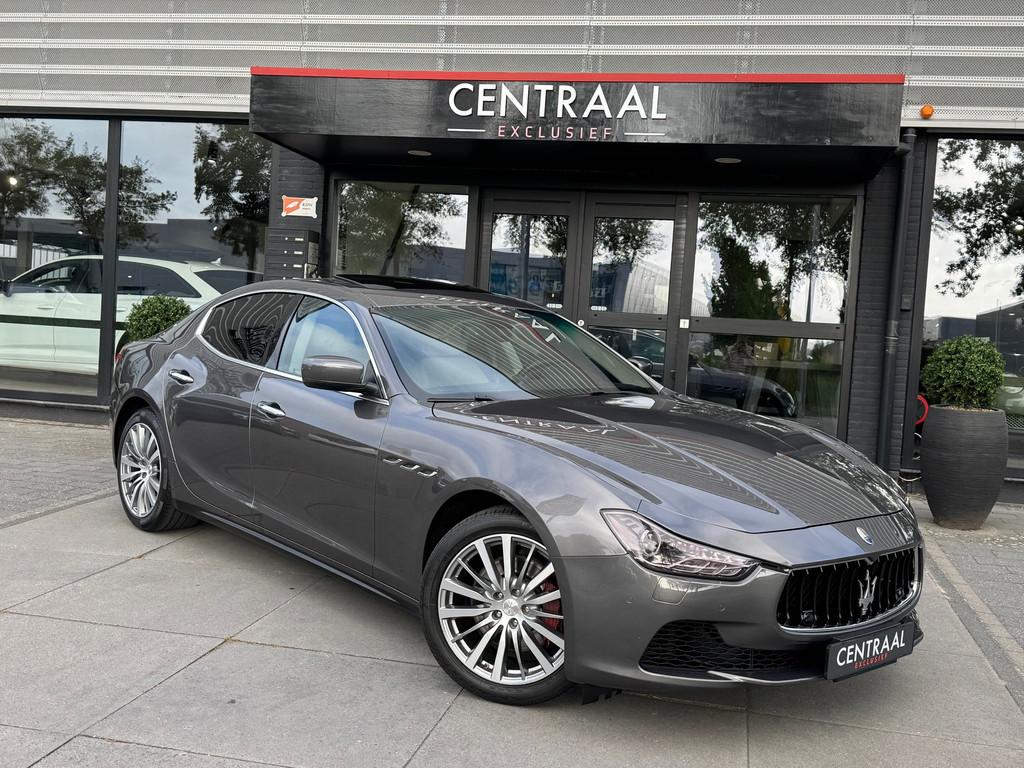 Maserati Ghibli 3.0 NL-Auto|Schuifdak|Camera|Memory|Leder|Ke, Automaat, Euro 5, Achterwielaandrijving, Gebruikt