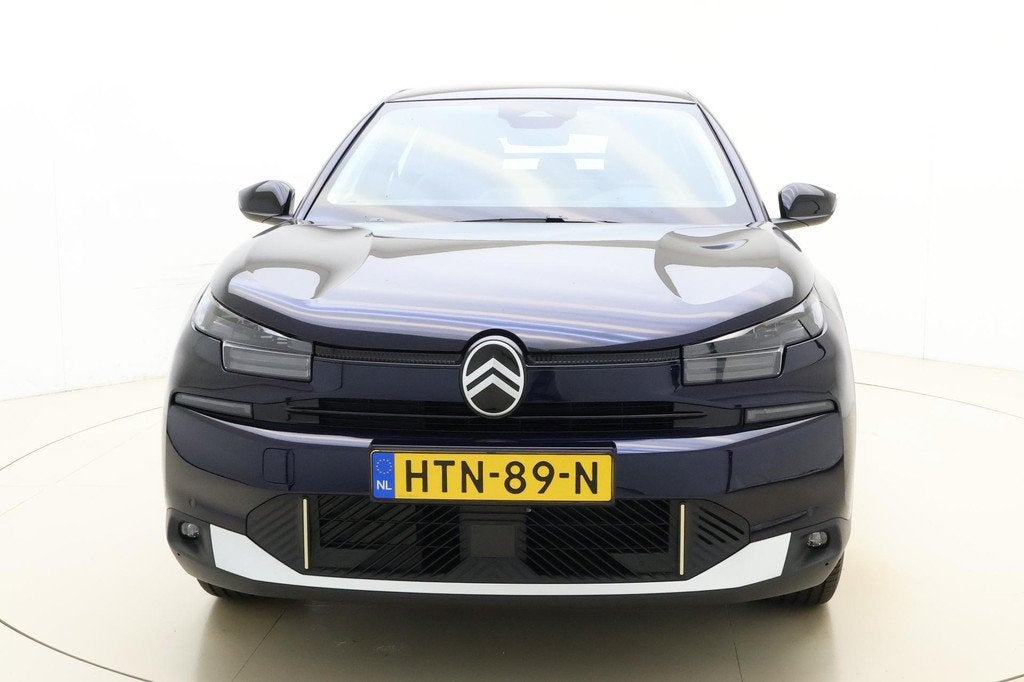 Citroen Ë-C4 Business 156pk Extended range 54 kWh | Navigat, Auto's, Citroën, Automatische klimaatregeling, Gebruikt, Zwart, 156 pk