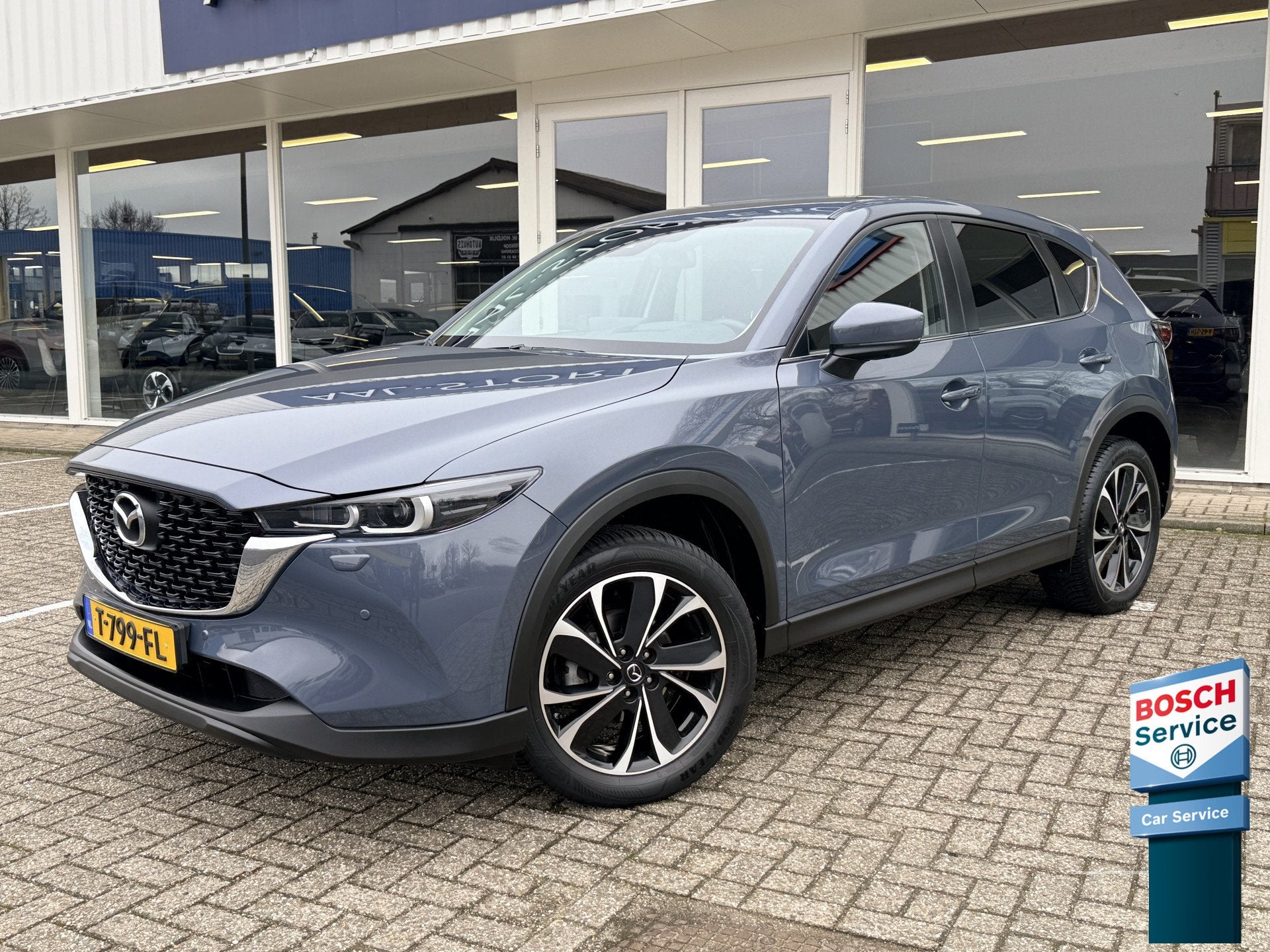 Mazda CX-5 2.0 e-SkyActiv-G M Hybrid 165 Advantage | Trekhaa, Auto's, 1998 cc, Stof, Gebruikt, 4 cilinders