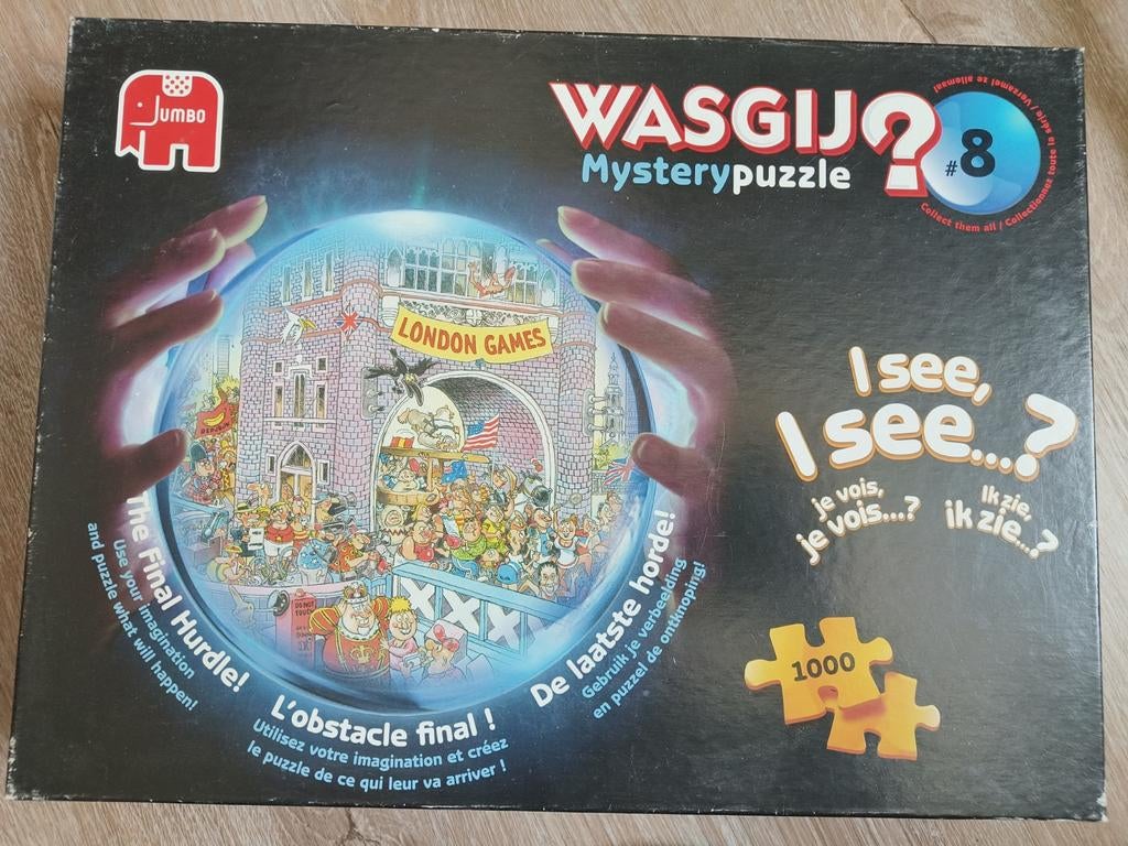 Wasgij puzzel. London. 1000 stukjes., Ophalen, 500 t/m 1500 stukjes, Zo goed als nieuw