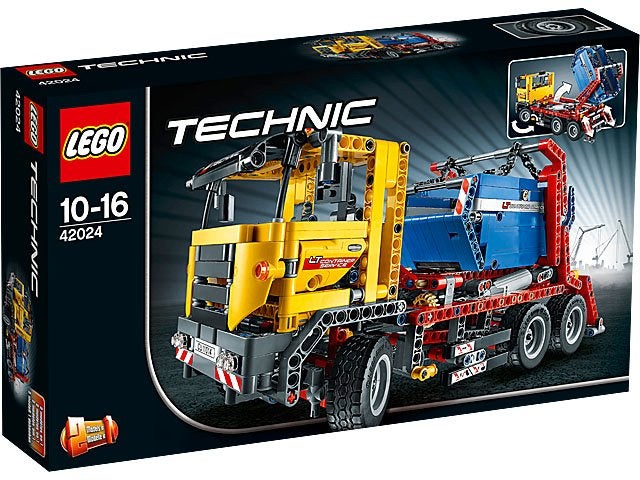 Lego Technic Container Truck nr 42024, Lego, Lego, Lego, Nieuw