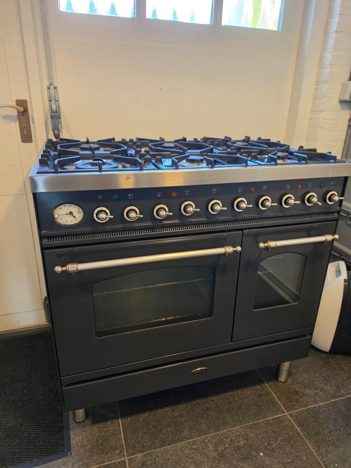 Boretti gasfornuis met dubbele oven (type VNR-946 AN, Ophalen, Gebruikt, 60 cm of meer, Gas