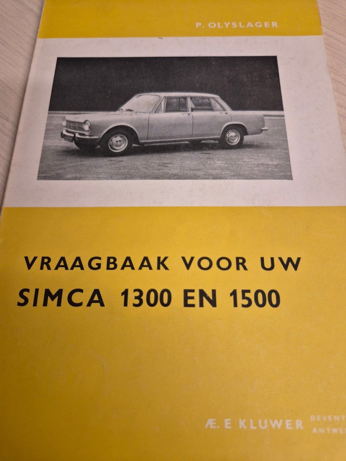 vraagbaak Simca 1300 1500 1e type óók Tourist stationcar izg, Ophalen of Verzenden