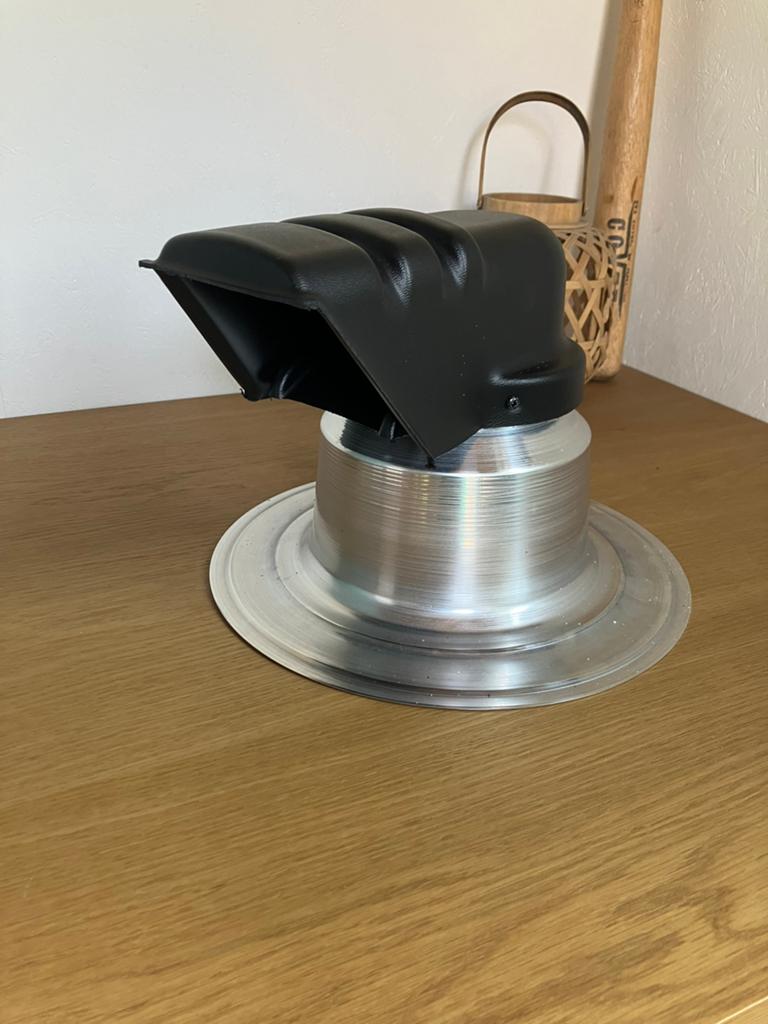 Ubbink kabel- en leiding dakdoorvoer platdak., Ophalen of Verzenden, Nieuw, Ventilator