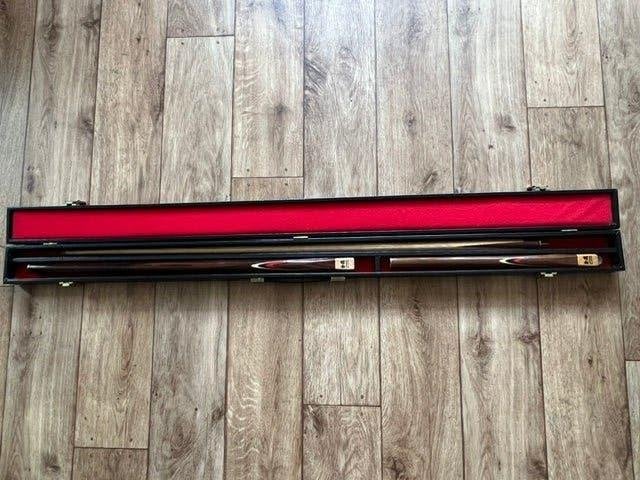Snooker Master Keu met Koffer, Sport en Fitness, Biljarten en Poolen, Ophalen of Verzenden, Zo goed als nieuw, Keu of Ballen