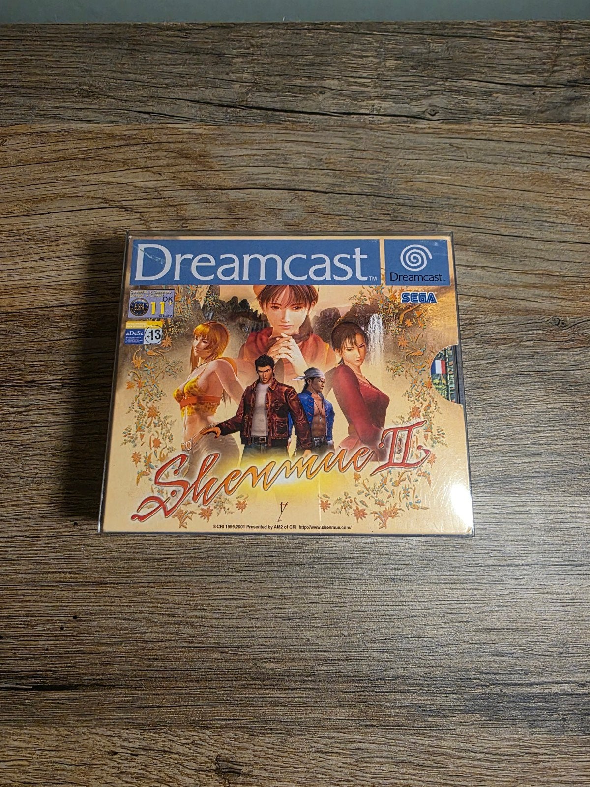 Shenmue II Sega Dreamcast, Spelcomputers en Games, 1 speler, Ophalen of Verzenden, Zo goed als nieuw, Saturn of Dreamcast
