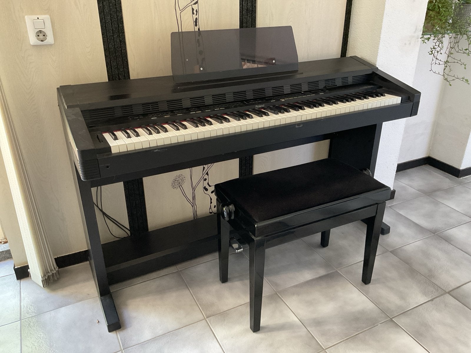 Roland KR-3000 keyboard – voor reparatie of handige klusser, Ophalen, Gebruikt, 88 toetsen, Roland
