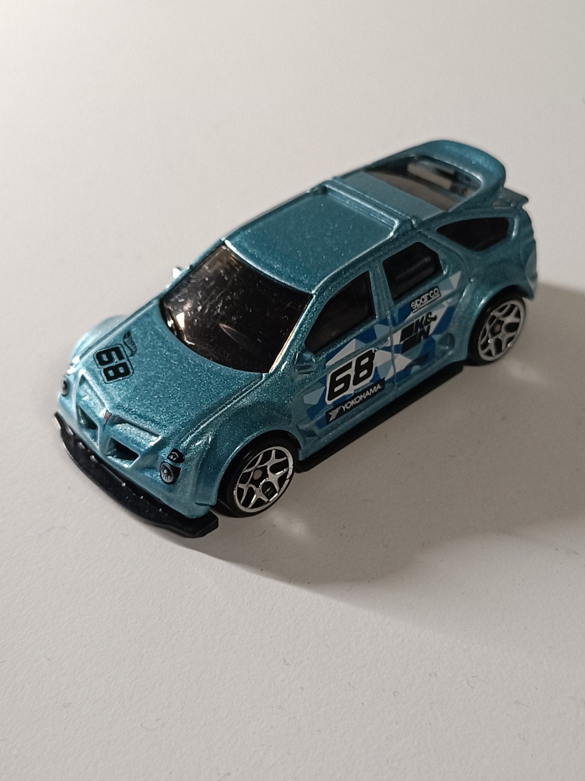 Hot Wheels Pontiac Aztek  - Blauw Raceauto, Ophalen of Verzenden, Auto