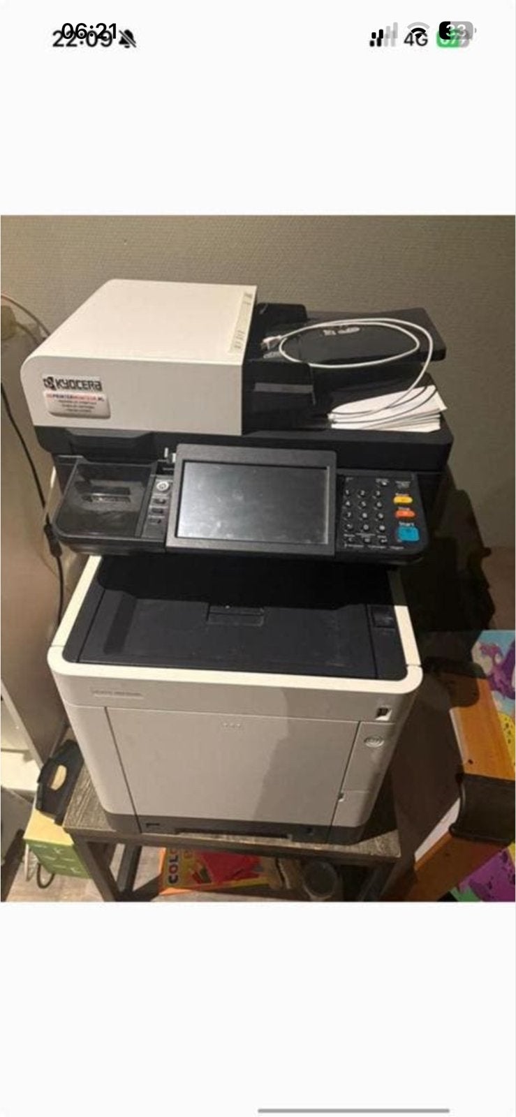 Kyocera All-in-one Laserprinter - Zo goed als nieuw, Ophalen, Gebruikt, All-in-one, Kleur printen