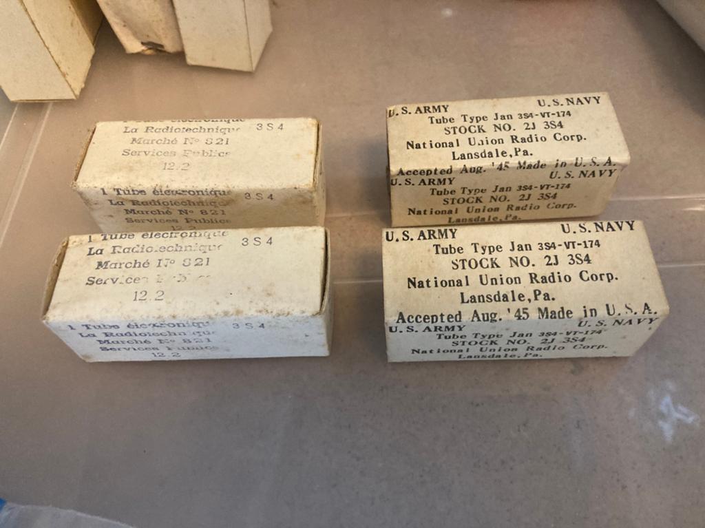 3S4 aka DL92 aka VT-174 buisjes tubes NOS, Ophalen of Verzenden