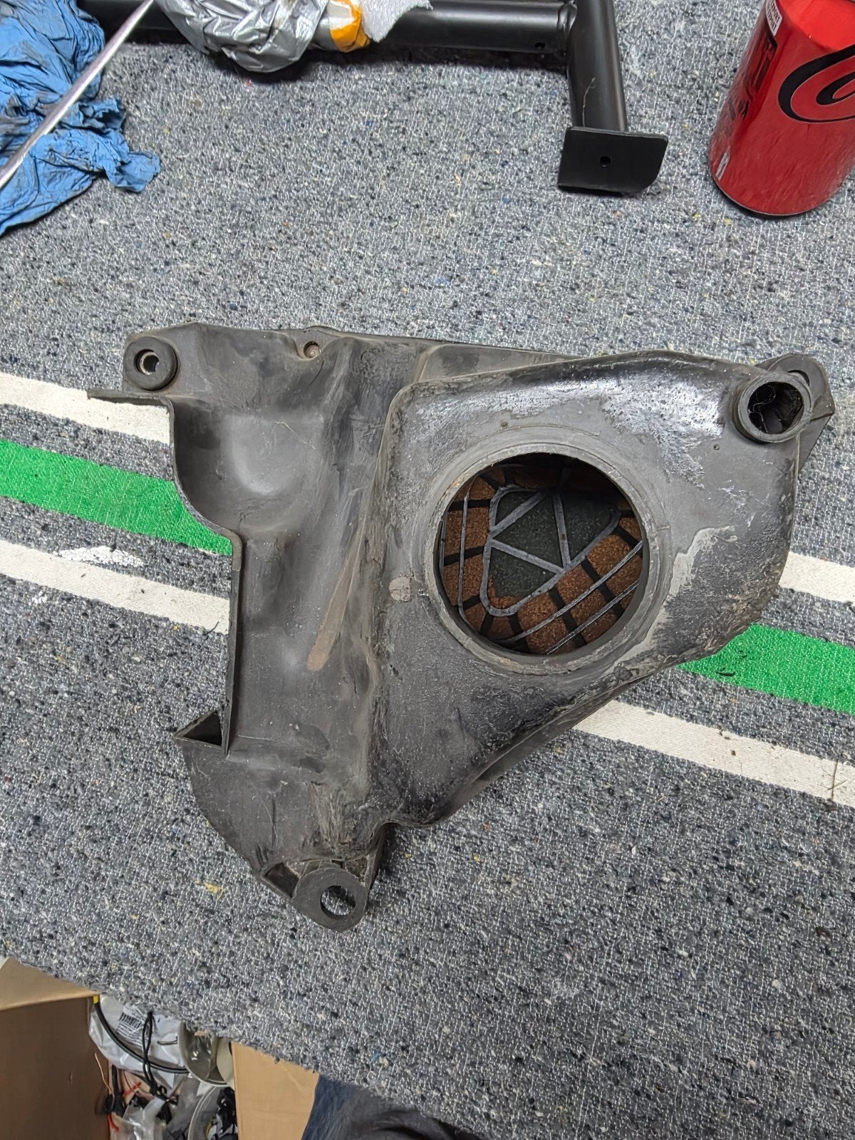 Luchtfilterhuis Yamaha YZ 125 (eind jaren '70), Ophalen of Verzenden