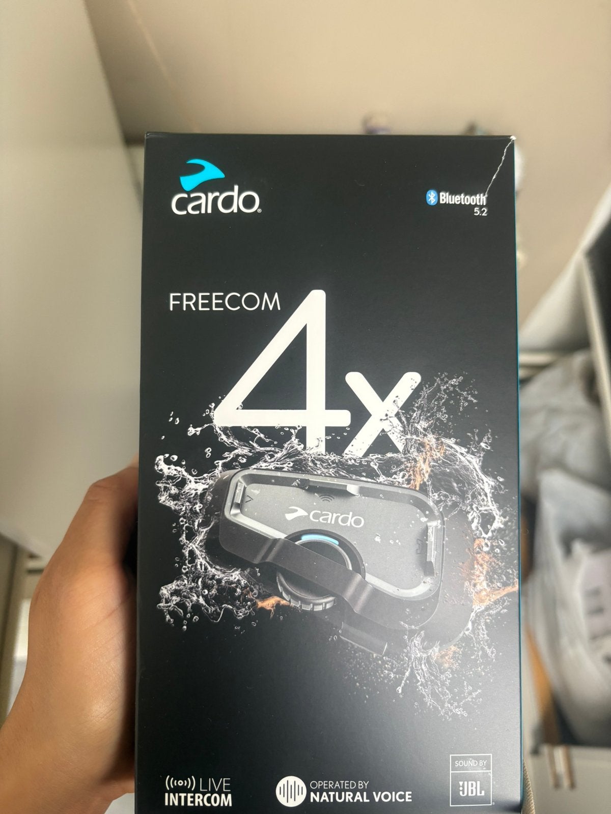 Cardo Communicatiesysteem Freecom 4X single, Ophalen of Verzenden, Tweedehands, Systeemhelm, Overige merken