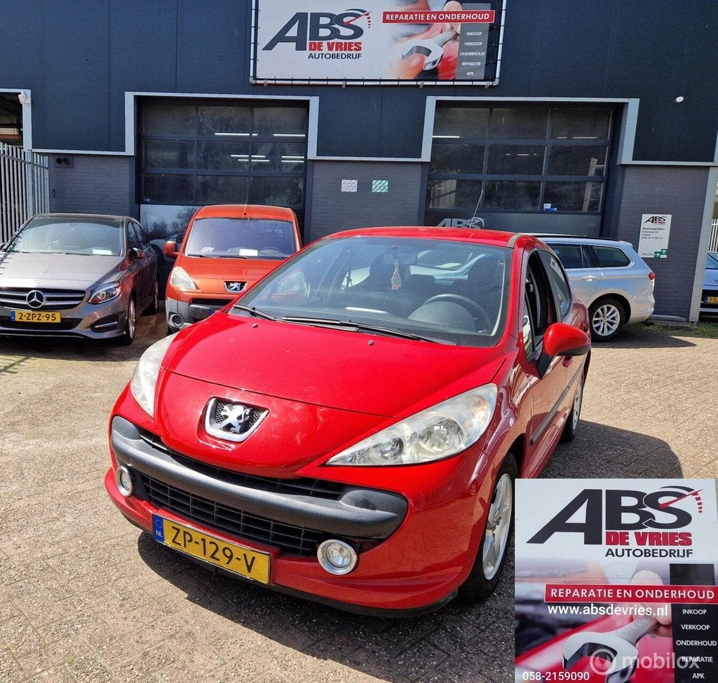 Peugeot 207 1.4 VTi X-line AIRCO APK MEI 2027, Voorwielaandrijving, Gebruikt, 1153 kg, Bedrijf
