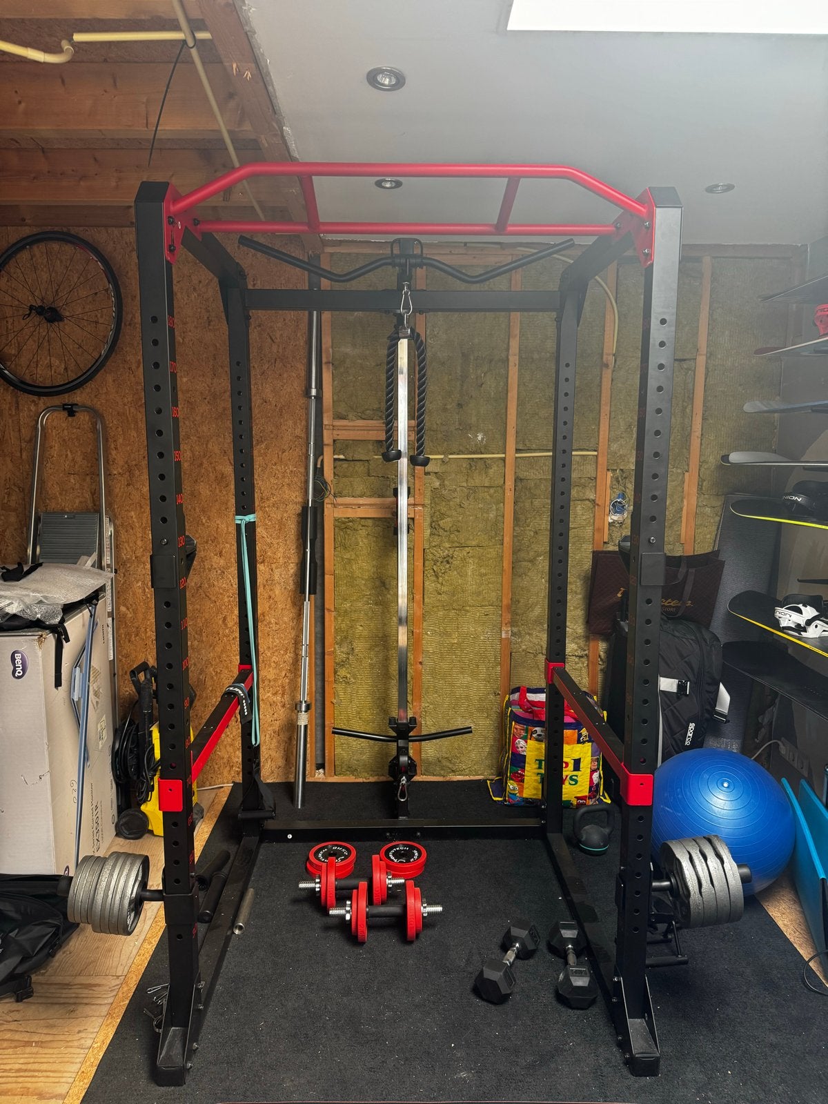 Complete Halterset met Kettlebell en Pro Bar, Ophalen, Gebruikt, Armen, Dumbbell