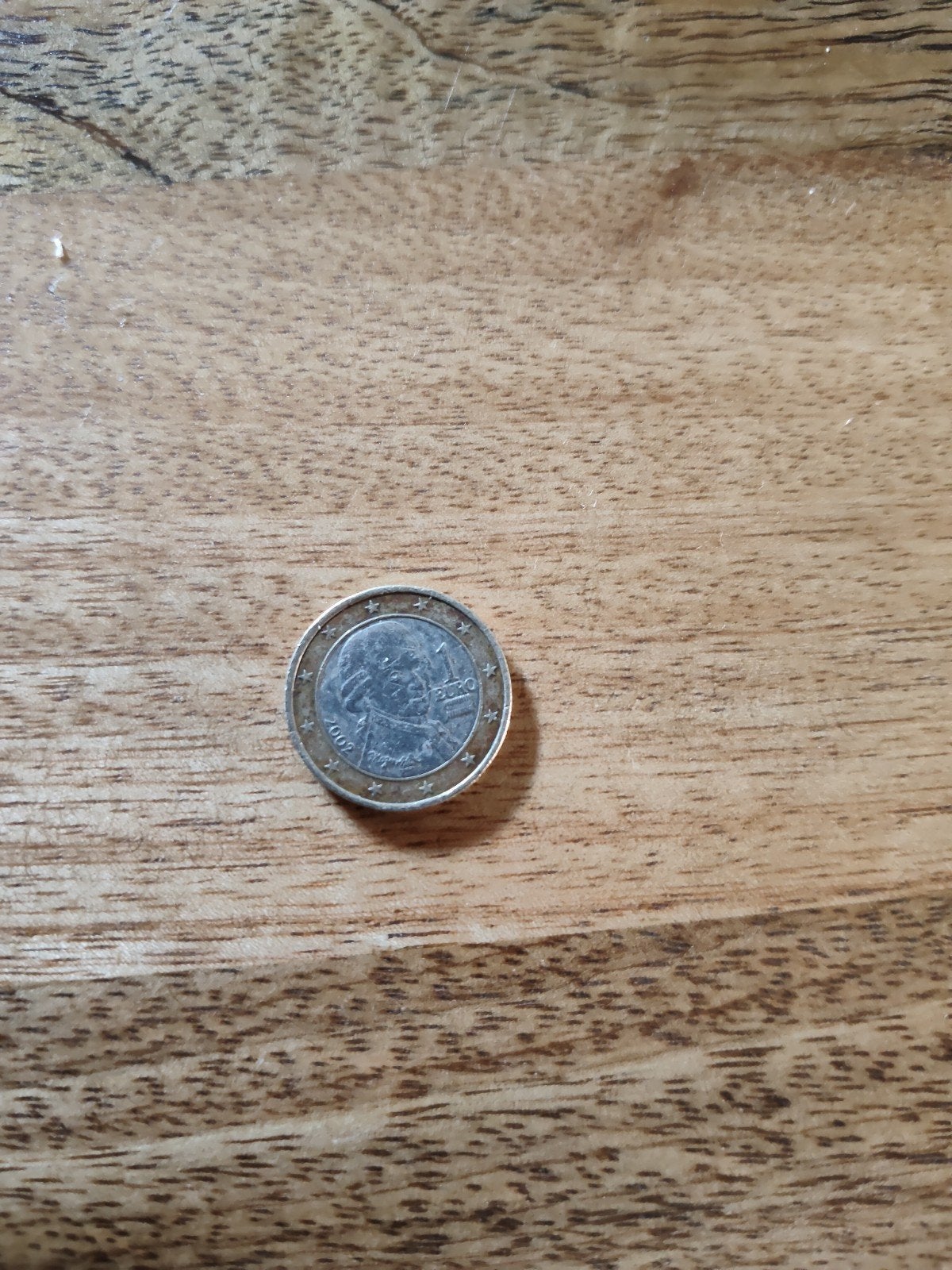 Oostenrijkse Mozart 1 Euro munt 2002, Postzegels en Munten, Munten | Europa | Euromunten, Ophalen of Verzenden, Oostenrijk, 1 euro