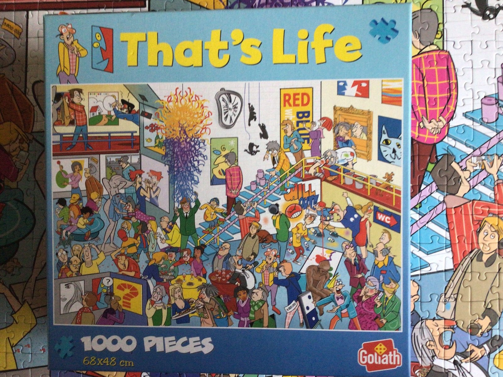 That’s Life puzzel. Kunstgalerij.1000 stukjes., Hobby en Vrije tijd, Ophalen