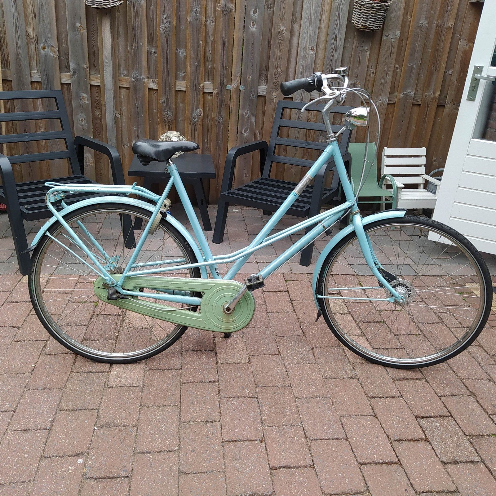28 inch Batavus hommage met versnellingen hoog model 62cm, Ophalen, Gebruikt, Versnellingen, Batavus