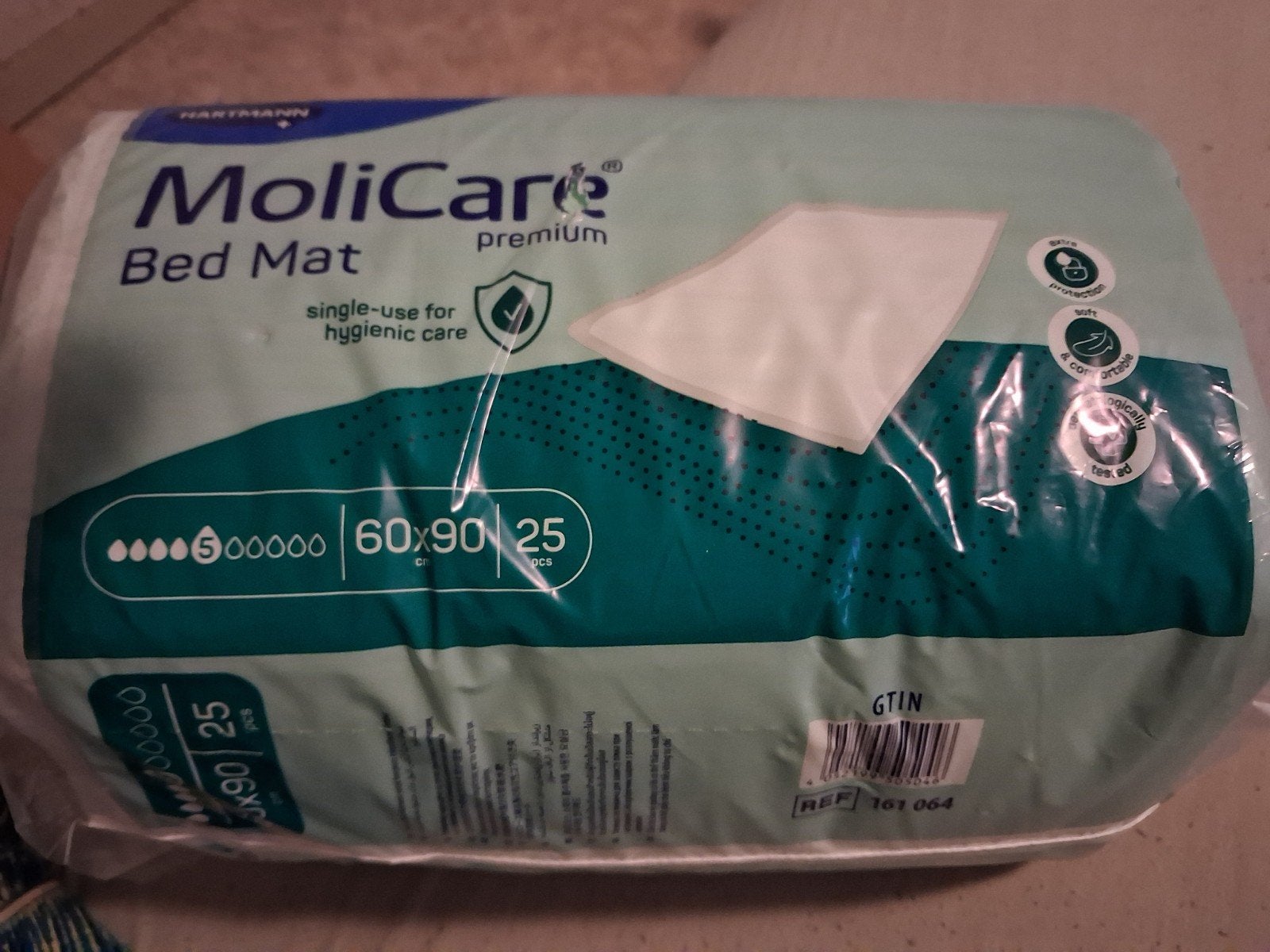 Hartman Molicare Premium Bedmat 5.D 60 x 90.cm 25.stuks, Ophalen of Verzenden, Nieuw