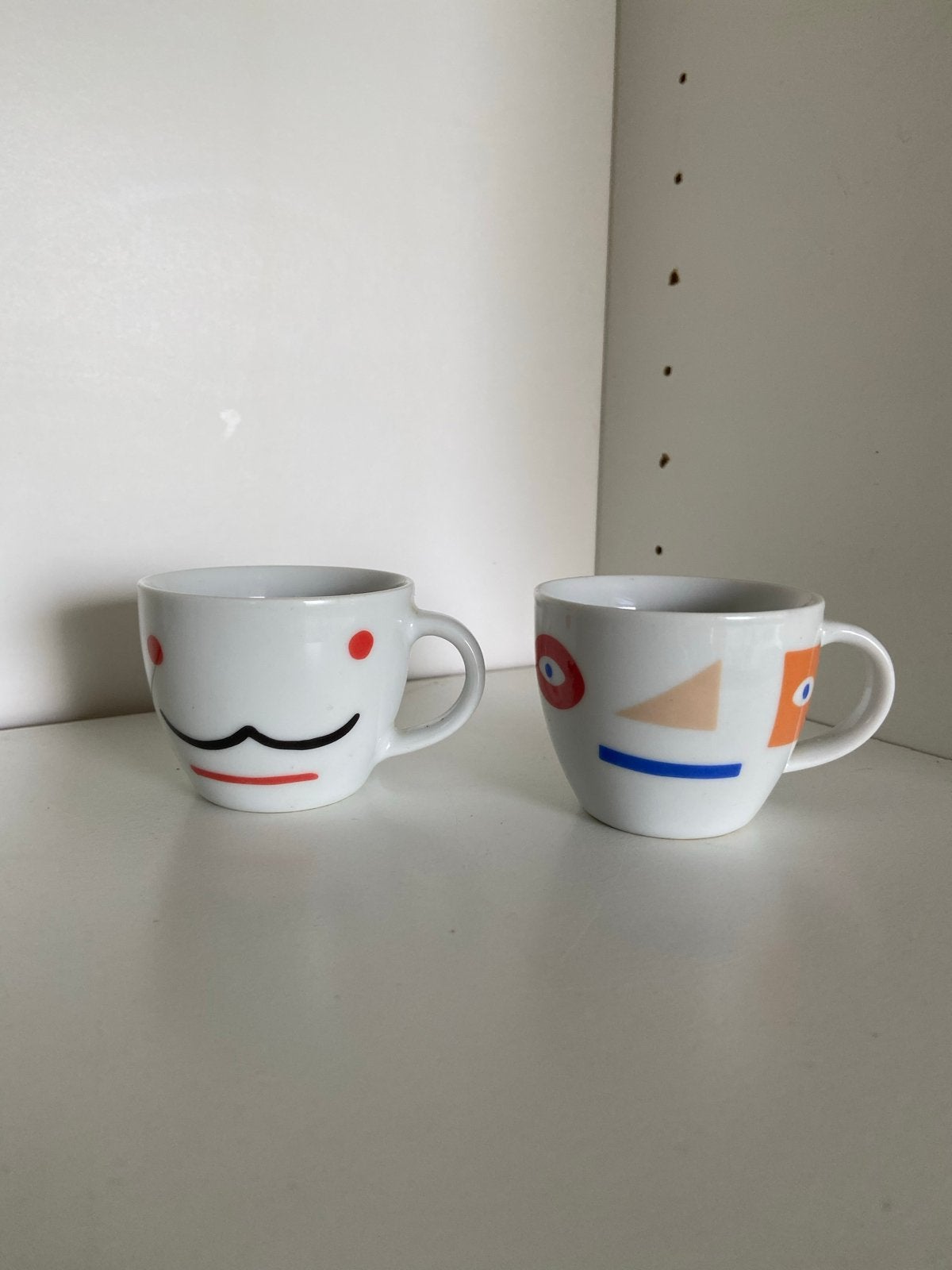 2 Design Espresso Kopjes - Ritzenhoff My Little Darling –, Ophalen of Verzenden, Zo goed als nieuw, Overige stijlen, Kop(pen) en/of Schotel(s)