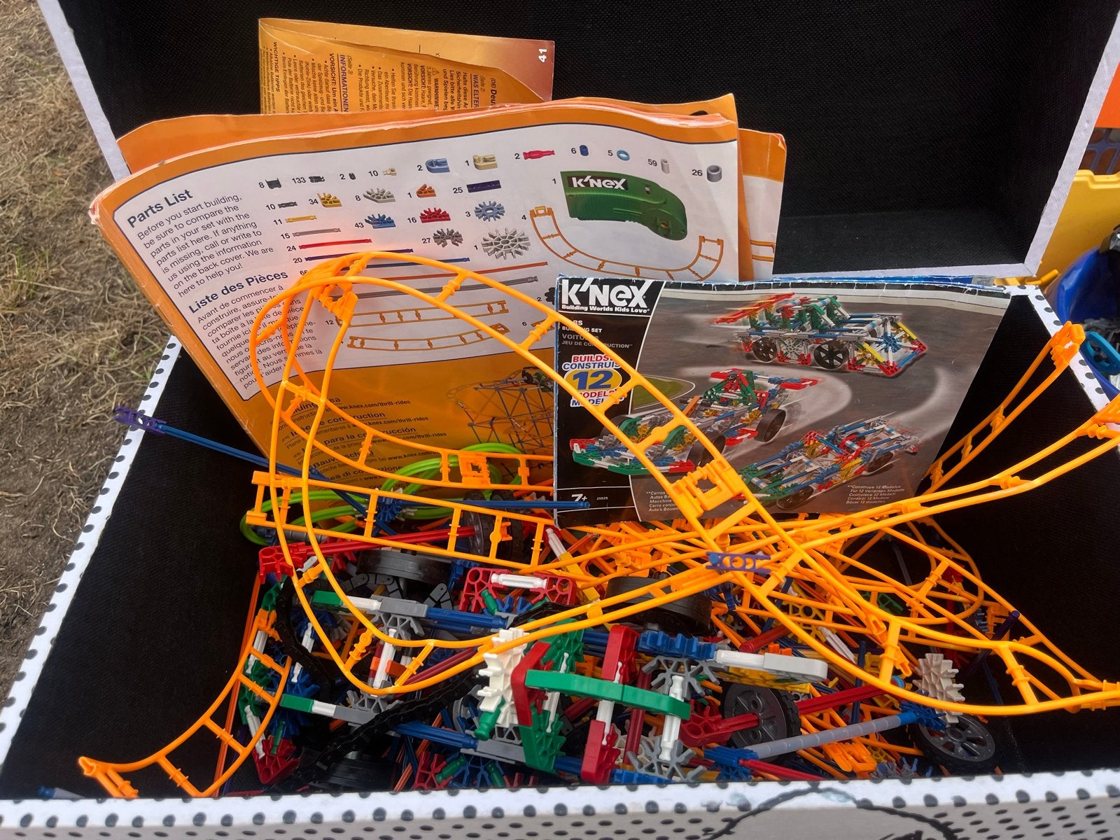 Grote doos K'nex bouwsets met handleidingen, Ophalen of Verzenden, Gebruikt, K'nex