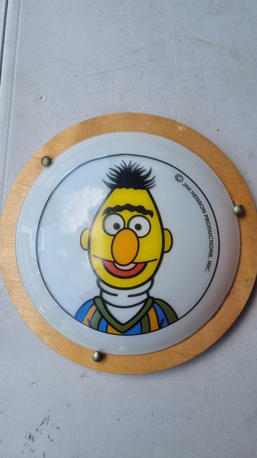 Vintage Sesamstraat Ernie en Bert wandlampen, Ophalen of Verzenden, Gebruikt, Jongen of Meisje