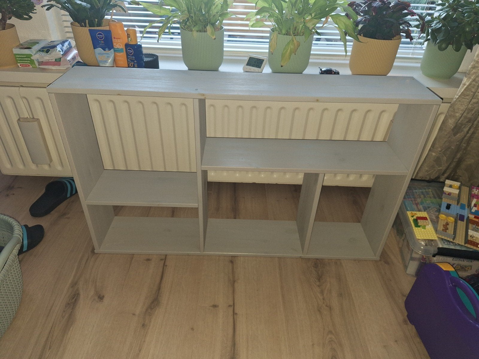 WOOOD Letterbak Dennis - Gelakt Grenenhout 100x60x18 cm, Ophalen, Met plank(en), Gebruikt, 100 tot 150 cm