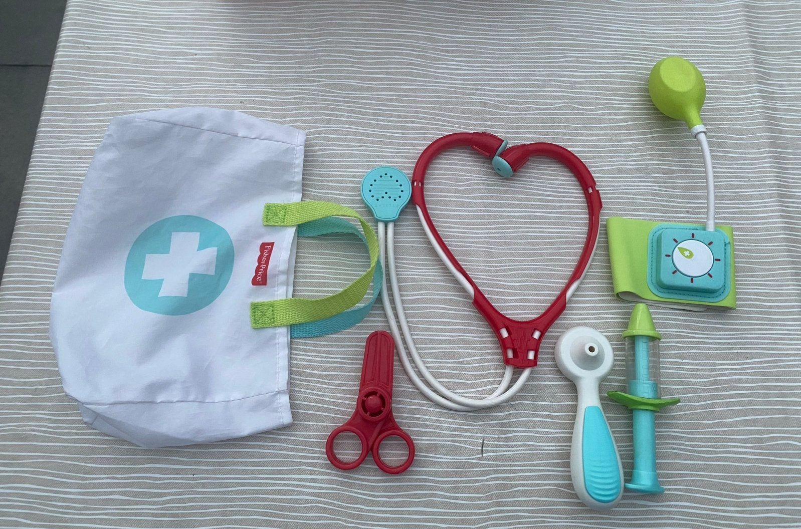 Fisher-Price Dokterstas Speelset, Ophalen of Verzenden, Zo goed als nieuw, Jongen of Meisje