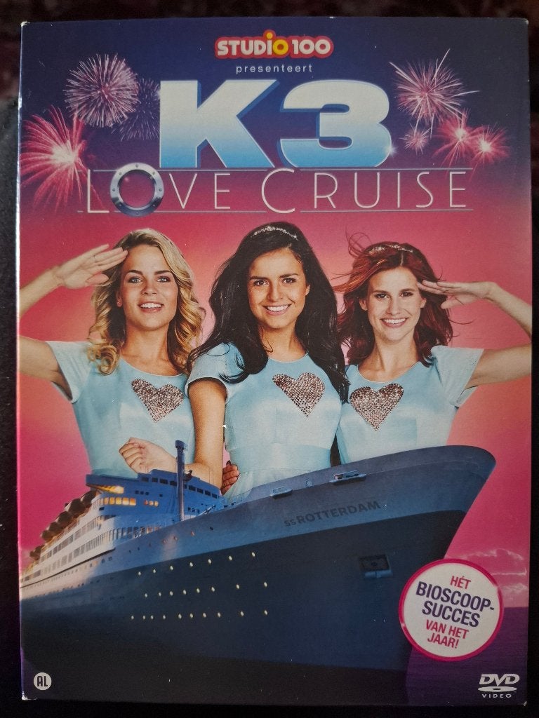 Dvd K3 Love Cruise, Verzenden, Alle leeftijden, Nederlands, Zo goed als nieuw