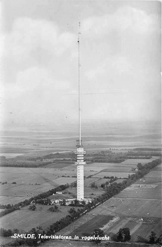 300-298-009 Hoogersmilde Televisietoren in vogelvlucht, Verzenden, Voor 1920, Drenthe