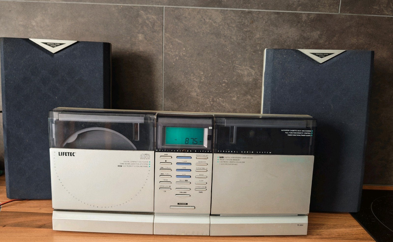 Leuk stereo setje, Ophalen of Verzenden, Gebruikt, Overige typen, Met cd-speler