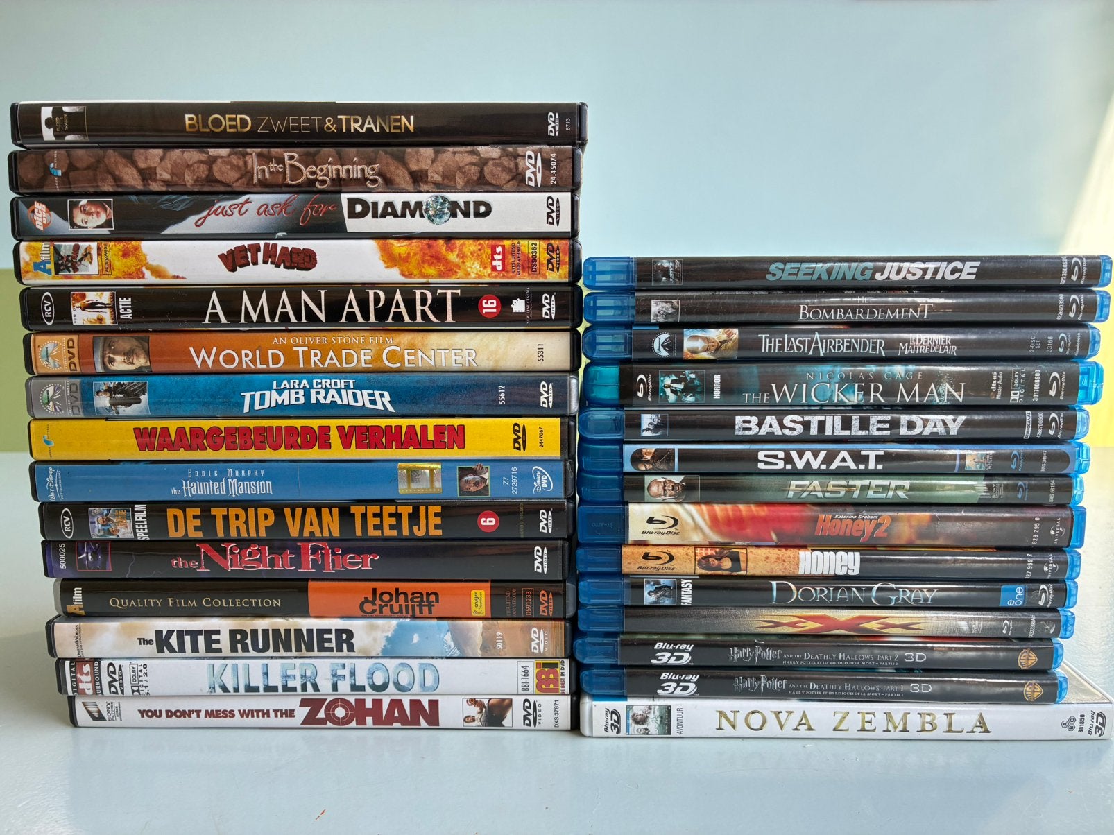 Partij 29 films: 14 Blu-rays en 15 DVD's in één koop, Ophalen of Verzenden, Zo goed als nieuw